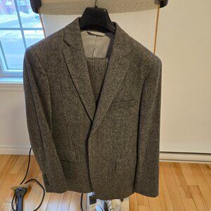 Todd Snyder Men's Suit (Jacket 40R / pant tagged 32x32 but waist measures 34)